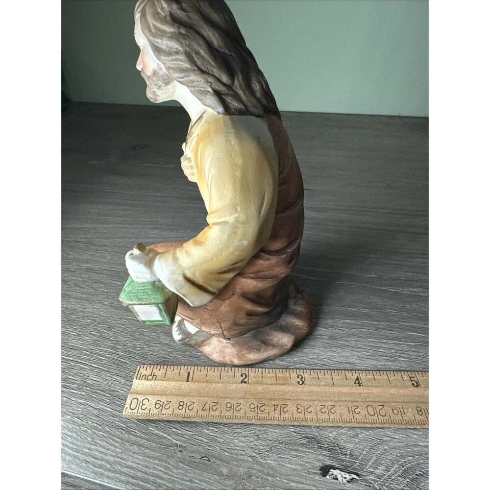 Vintage HOMCO Nativity Joseph Figurine Porcelain 6” #5253 Christmas